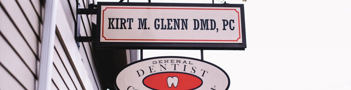 Kirk M Glenn DMD sign