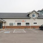 front of office building