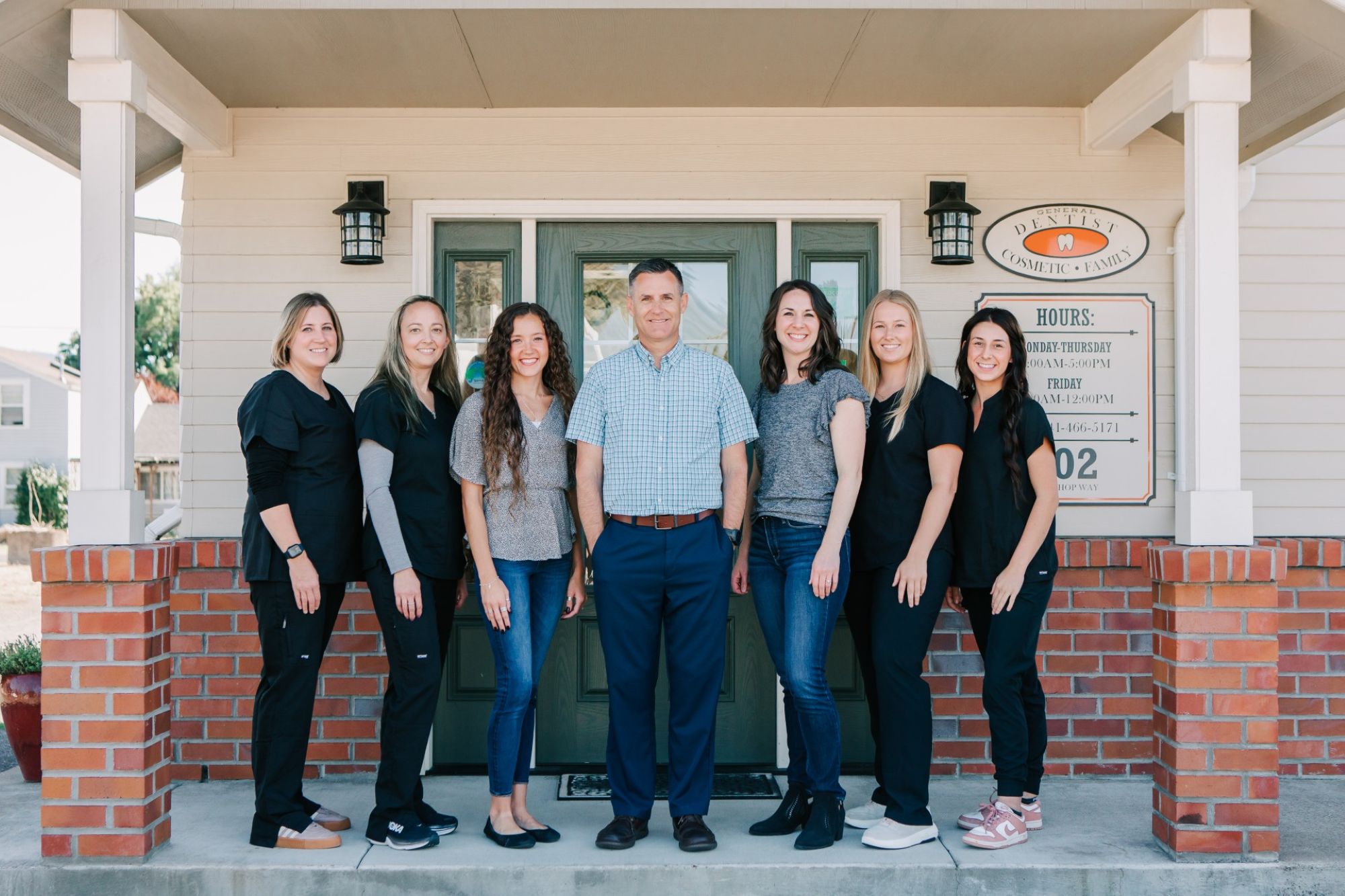 {LAST_NAME} and his Dental Team